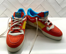 adidas Forum Low The Simpsons Bart Simpson Colorblock Suede Shoes US 12.5