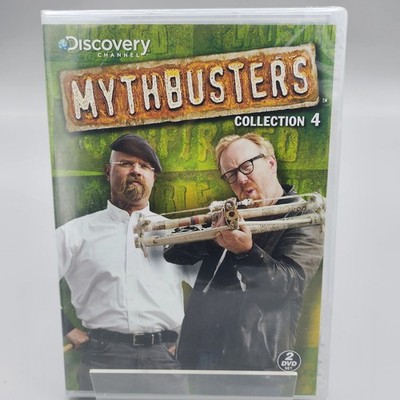 MYTHBUSTERS Collection 4 (DVD, 2009) SEALED 2-Disc Set DISCOVERY CHANNEL New 