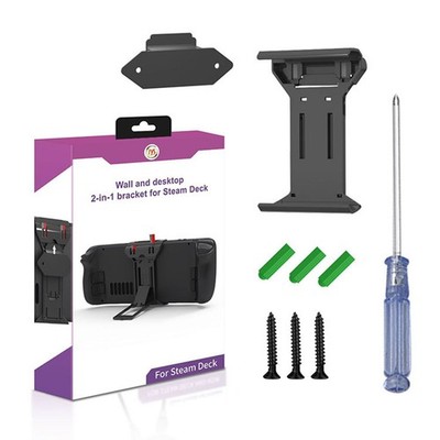 Bracket Steam Deck Desktop Wall Mount Desktop Bracket for Storing Tf Memory Card