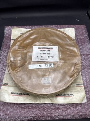 Dresser-Rand 351-868-002 Stop Plate PPC11 NEW