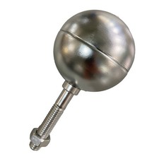 Flaggenaufsteller Aluminium Fahnenmast Ornament 3 Zoll Flaggenaufsatz stilvolle