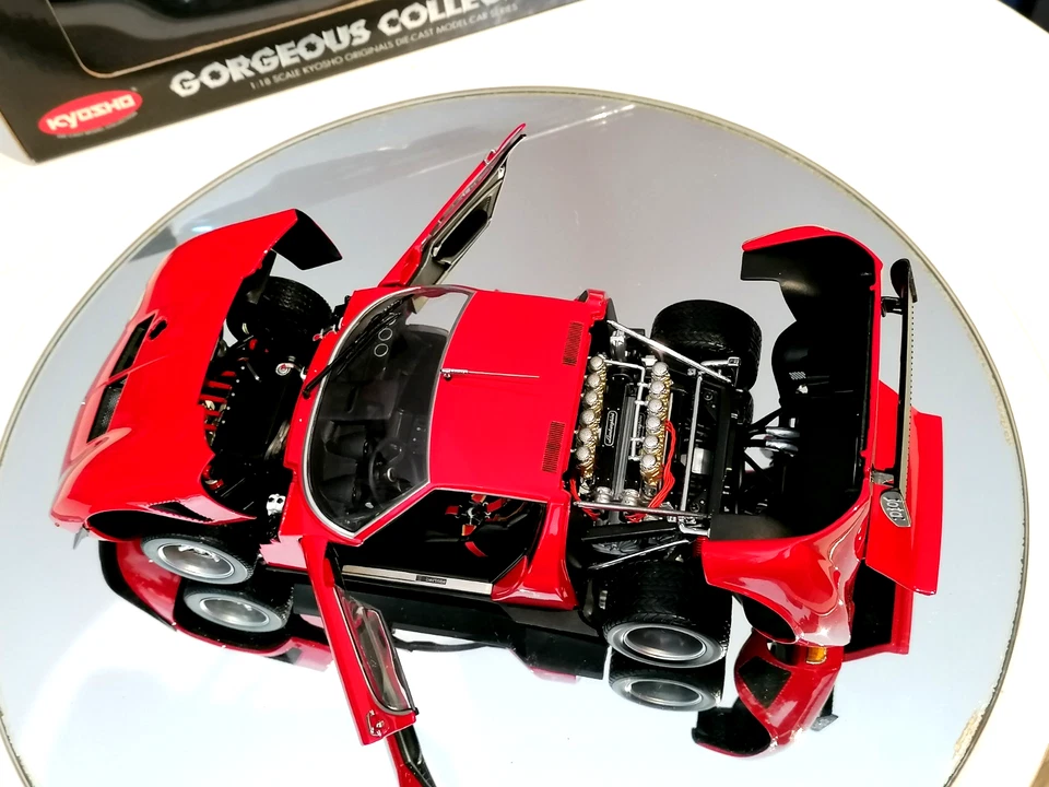 Kyosho 1/18 Lamborghini Jota (1970) AMAZING Kyosho Model 6 openings MINT Boxed - Immagine 2 di 4