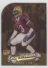 2005 Fleer Ultra Ultra Rookie Gold Medallion Corey Webster #246 Rookie RC