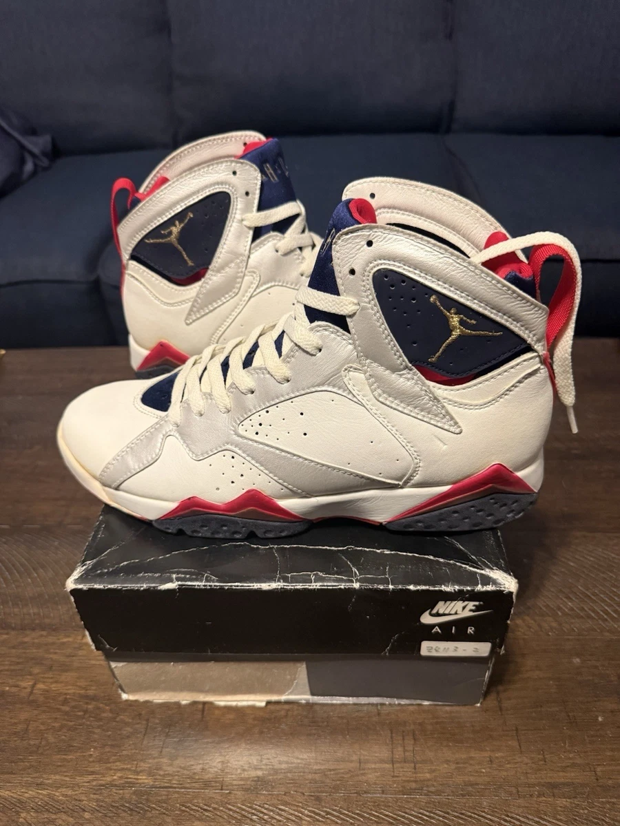 新品　ナイキ　エアージョーダン7 オリジナル1992年製ホワイト Jordan 7 OG 1992 Olympic for Sale | Authenticity Guaranteed | eBay