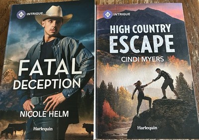 Fatal Deception+High Country Escape Harlequin Intrigue Romance PB