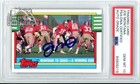 Joe Montana 1990 Topps Montana To Craig Autograph Card #515 PSA/DNA 10