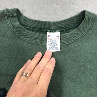 VTG Phi Delta Theta Sweatshirt XL Green Champion Reverse Weave 90s 