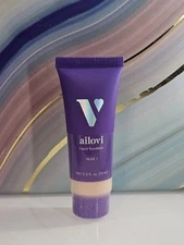 AILOVI Soft Matte Foundation in NUDE 1 ~ 0.5 fl oz/ 15ml Sealed
