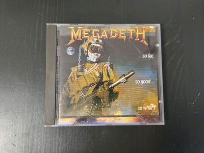 Megadeth So Far, So Good... So What! Capitol Records 1988 UK 1st Press
