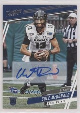 2020 Panini Prestige Rookies Xtra Points Signatures Cole McDonald #225 Auto 0q3