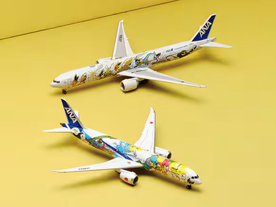 Pikachu Japan ANA B787-9 Dreamliner “Pikachu Jet NH” JA894A With