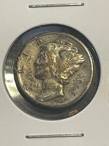 1937-P Mercury Dime 10C Silver - Extra Fine (EF/XF) X2760
