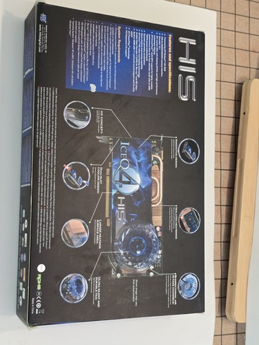 HIS IceQ ATI Radeon HD 4670, 1GB 128BIT DDR3, AGP Graphics Card (H467Q1GHDA) - Picture 5 of 5