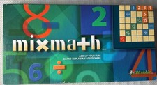Mixmath Complete Board Game WebbIt Strategy Math Game All Pieces