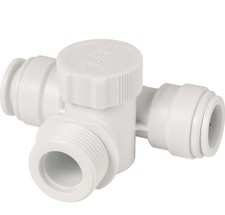 JG Speedfit Push-Fit Plastic Appliance Tee 15mm x 3/4" 15APT2