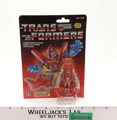 Powerglide 1985 Vintage Hasbro G1 Transformers Action Figure NEW SEALED