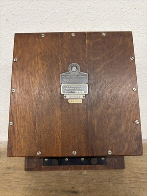 Unusual 1930s OAK Western Electric 2 A Inductance Apparatus For Johns Hopkins U.