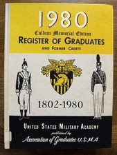 Register of Graduates and Former Cadets - United States Military Academy (HC 80)