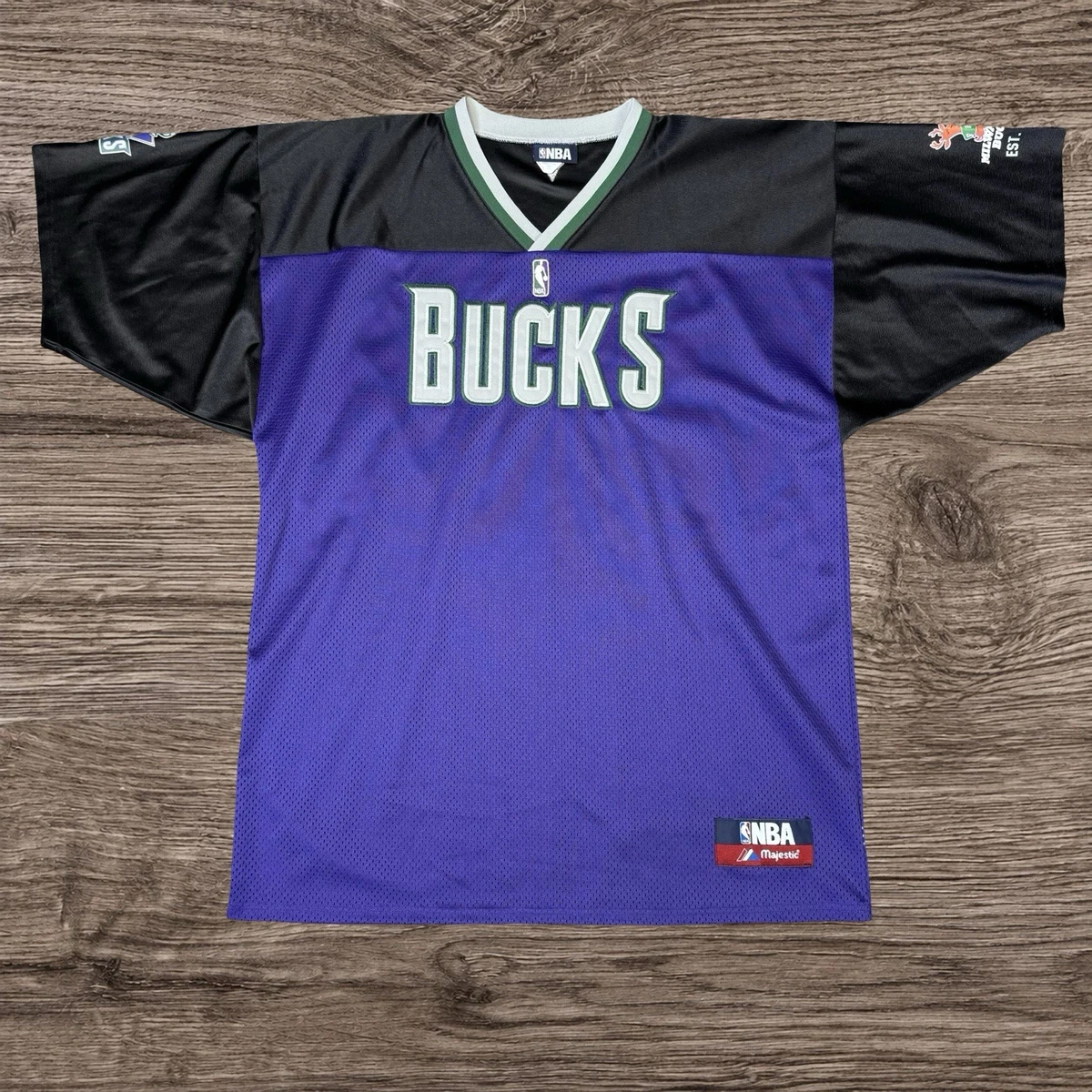 Majestic Milwaukee Bucks NBA Jerseys for sale | eBay