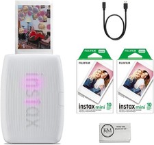 Instax Pal Digital Camera Instax Mini Link 3 Smartphone Printer Bundle