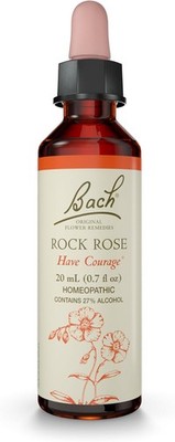 Bach Original Flower Remedies, Rock Rose - Have Courage - Natural Homeopathic Fl