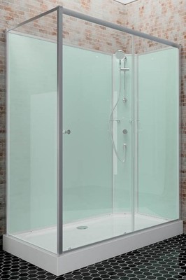 Schulte Ibiza Komplettdusche Fertigdusche Wellnessdusche 4 Größen ab Lager