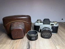 Alpa Reflex 6b Mod. Macro-Switar 1.8/50mm 35mm SLR Camera Lens Hood Case NICE!