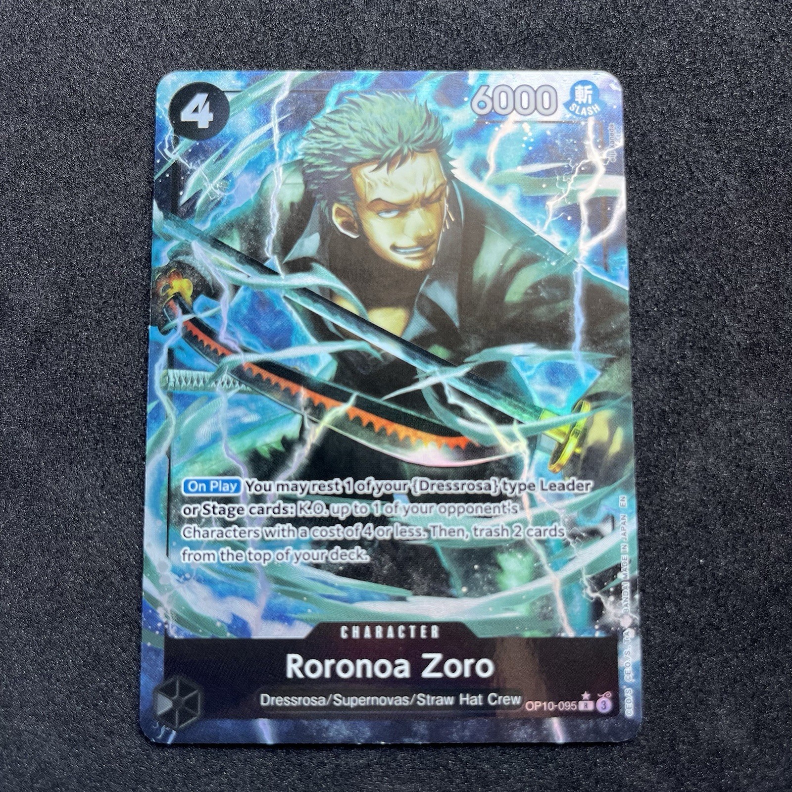 Roronoa Zoro - (Alternate Art) Premium Booster -The Best- Vol 2 OP10-095 NM Foil