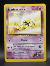Sabrina's Abra 93/132 Gym Challenge Regular on eBay