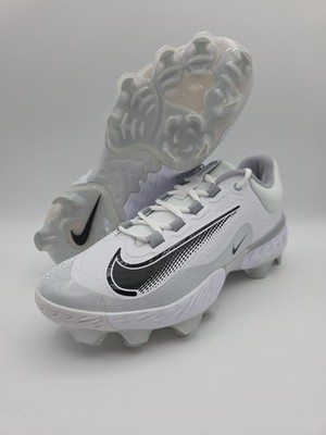 Nike Alpha Huarache Elite 4 Low MCS White Gray Baseball Men\'s 11 FD6255-100 New NIKE ALPHA HUARACHE ELITE 4 MENS LOW MCS WHITE BASEBALL  main image 3