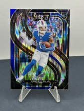 2024 Select Premier - Keon Coleman - RC Blue and Black Shock Prizm
