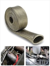 1" Wire Heat Shield Automotive Heat Shield Sleeve Fuel Line Heat Shield Titanium