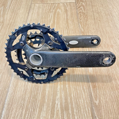 Cannondale Carbon Si Crankset Triple 44/32/22t 175mm MTB Vintage