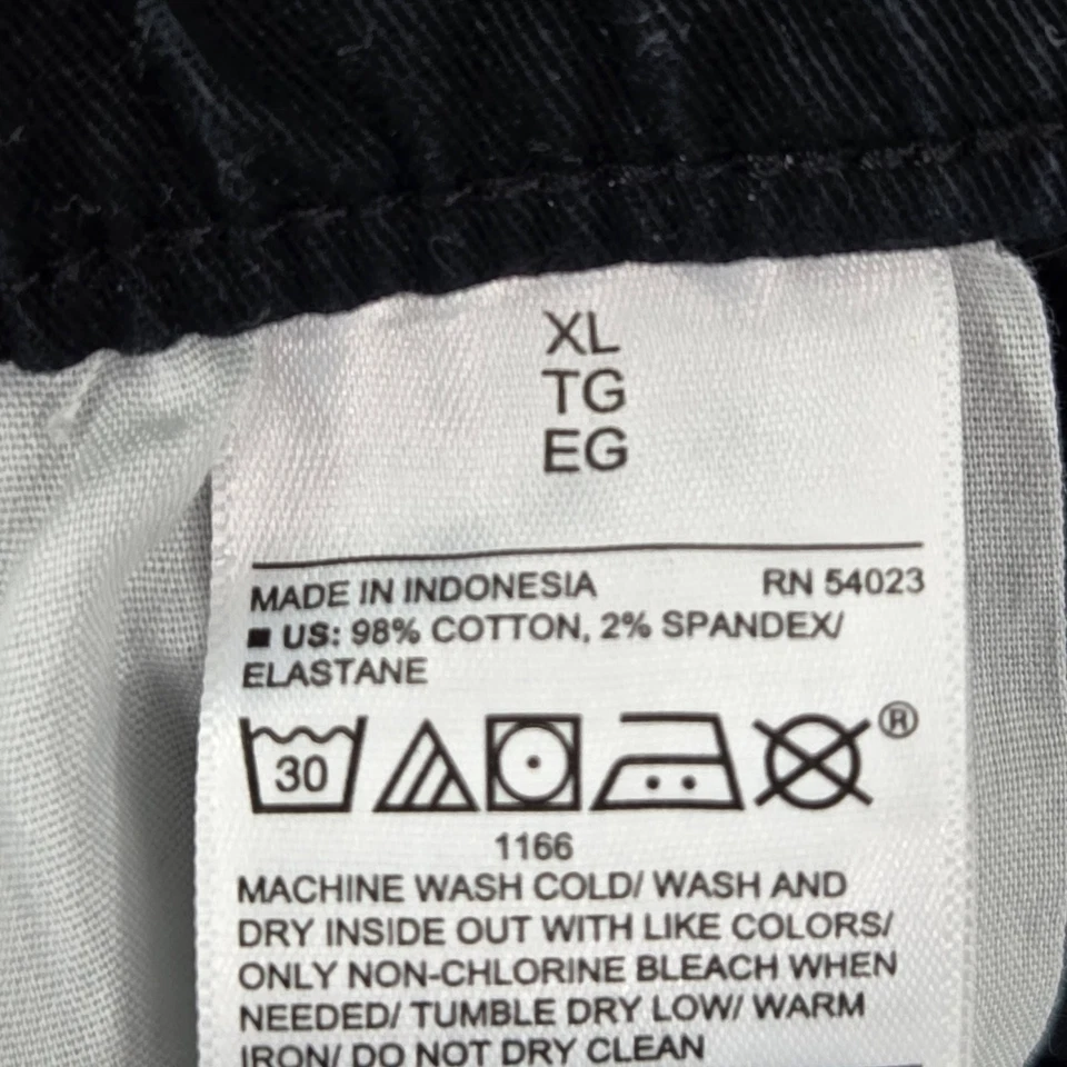 Pantalones deportivos Old Navy para hombre XL negros Jogger sarga modernos flexibles incorporados Foto 3 de 4