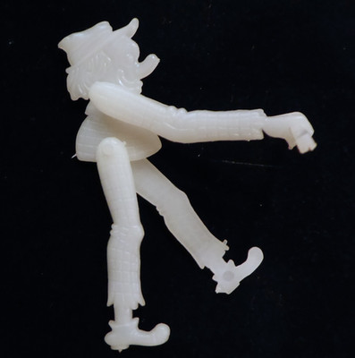 VINTAGE CAP N CRUNCH CEREAL PREMIUM GLOW IN DARK CIRCUS ACROBAT TOY
