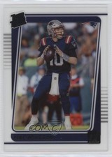 2021 Panini Clearly Donruss Rated Rookie Mac Jones #55 6o3