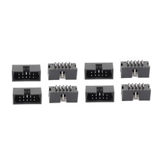 38 Pcs 2 5 10Pin PCB Box Header IDC Male Socket