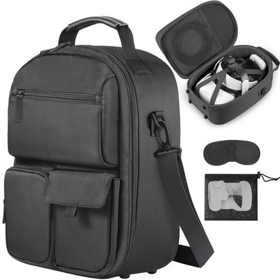 FOREGOER Carrying Case for Meta Quest 3/Quest 3S/Oculus Quest 2, Hard Travel ...
