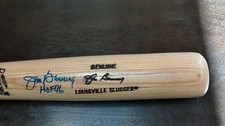Jim Bunning Autograph Signed Auto Bat Philadelphia Phillies HOF 96
