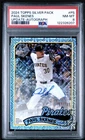 2024 Topps Silver Pack Paul Skenes Rookie Auto /199 PSA 8