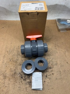 NEW NIBCO CHEMTROL 2'' BALL VALVE U45TB-E