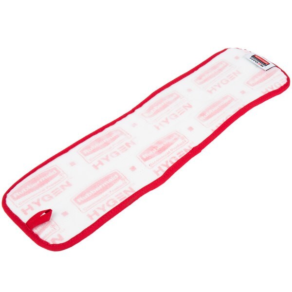 Rubbermaid Q410 HYGEN Assorted (Red, Blue, Green) Microfiber Mop Pad 18
