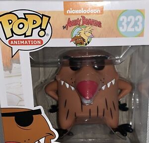 FUNKO POP ANIMATION ANGRY BEAVERS DAGGETT Vinyl Figure 323 Mint In Box New 889698130608 | eBay