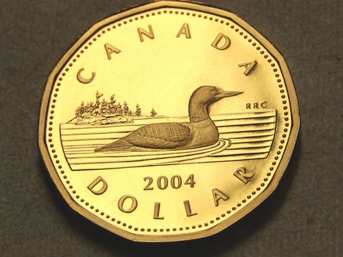 2004 Canada Loonie — photo from the most recent tracked eBay sale