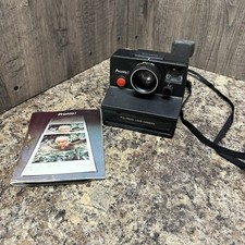 Vintage Polaroid Pronto Land Camera with Strap - With Manual