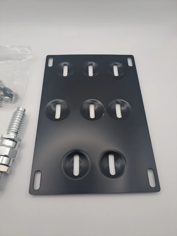 Крючок буксировки переднего бампера кронштейн для номерного знака подходит для Audi A3 VW Passat EOS - Изображение 2 из 4