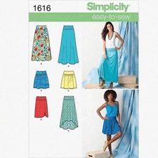 Stitch & Style: Women's Skirt Patterns (Sizes 14-22) - Easy Sew for Woven & Knit
