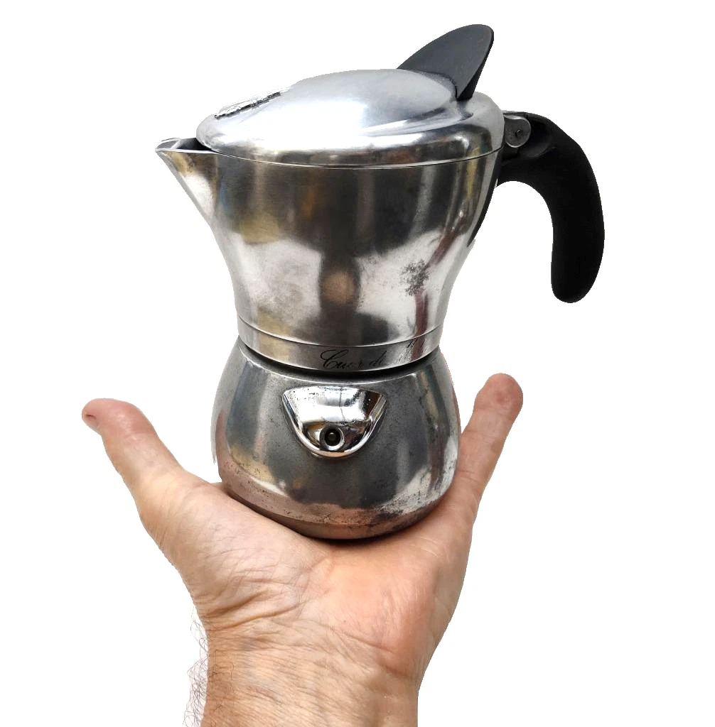 Caffettiera Bialetti Cuor di Moka 3 tazze - vintage usata