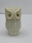 Vintage Avon White Owl Milk Glass Jar  Bottle Decanter Collectible 1970’s