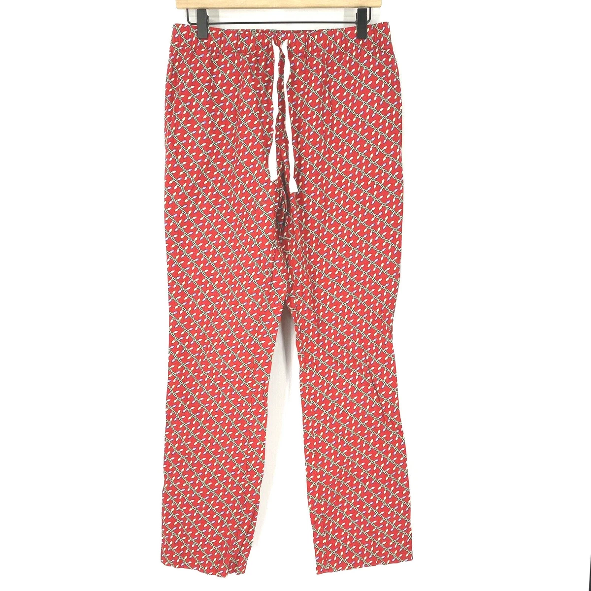 Vineyard Vines Pajama Pants Size XS Mens Red Holiday Christmas